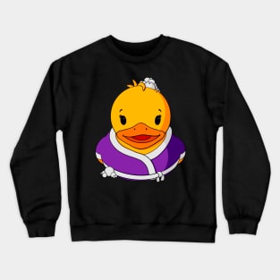 Spa Day Rubber Duck Crewneck Sweatshirt